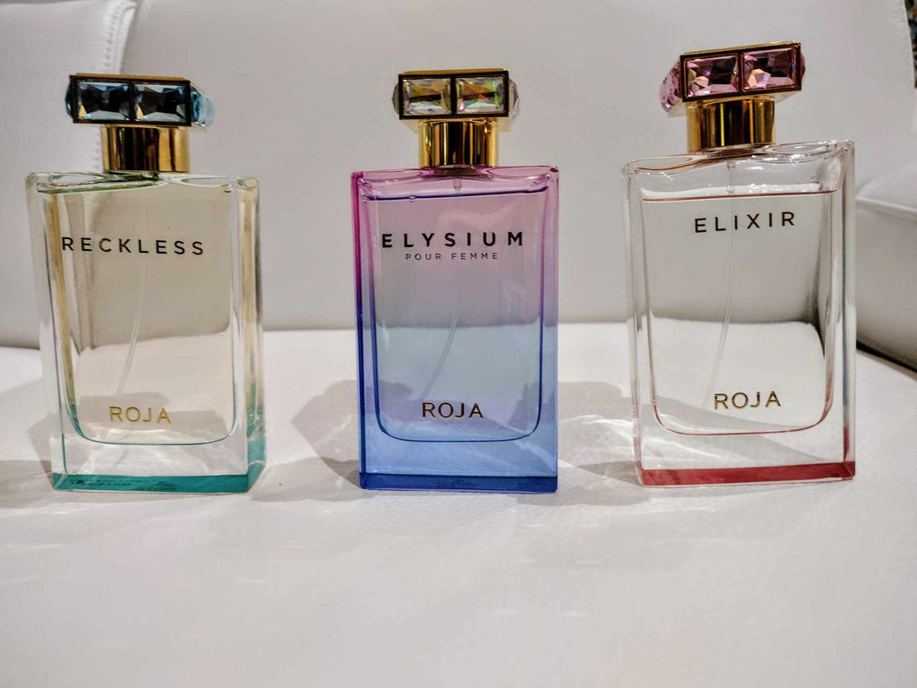 ROJA Perfume  Reckless, Elysium Pour Femme, Elixir