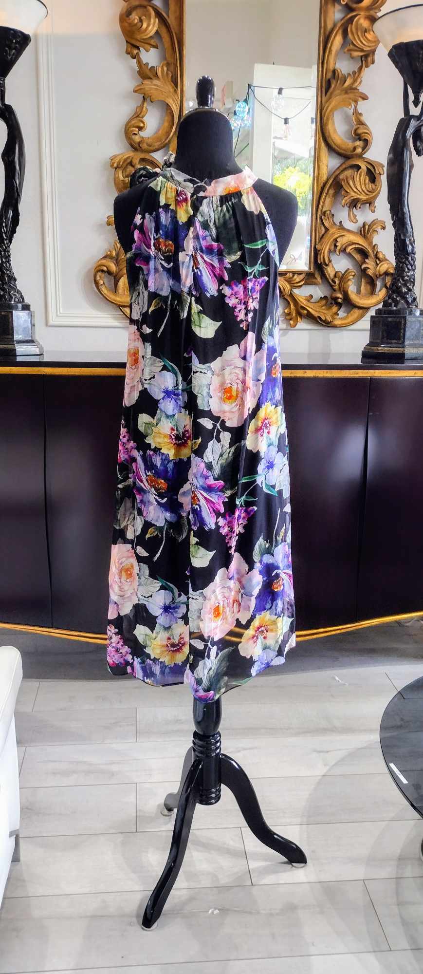 Floral Dress Scandal Italy
