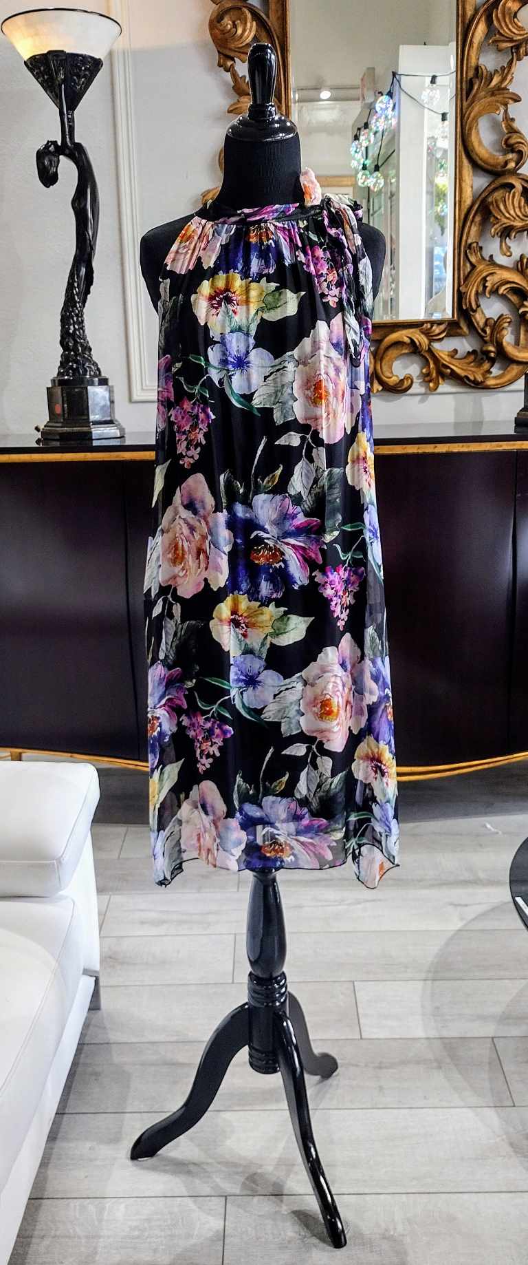Floral Dress Scandal Italy