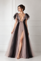 Femme flame robe black