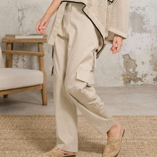 Tricot Chic Cargo Trousers Hover Image