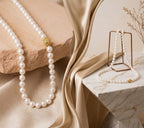 Classic 8mm Freshwater Pearl Necklace – AA Quality, 20"