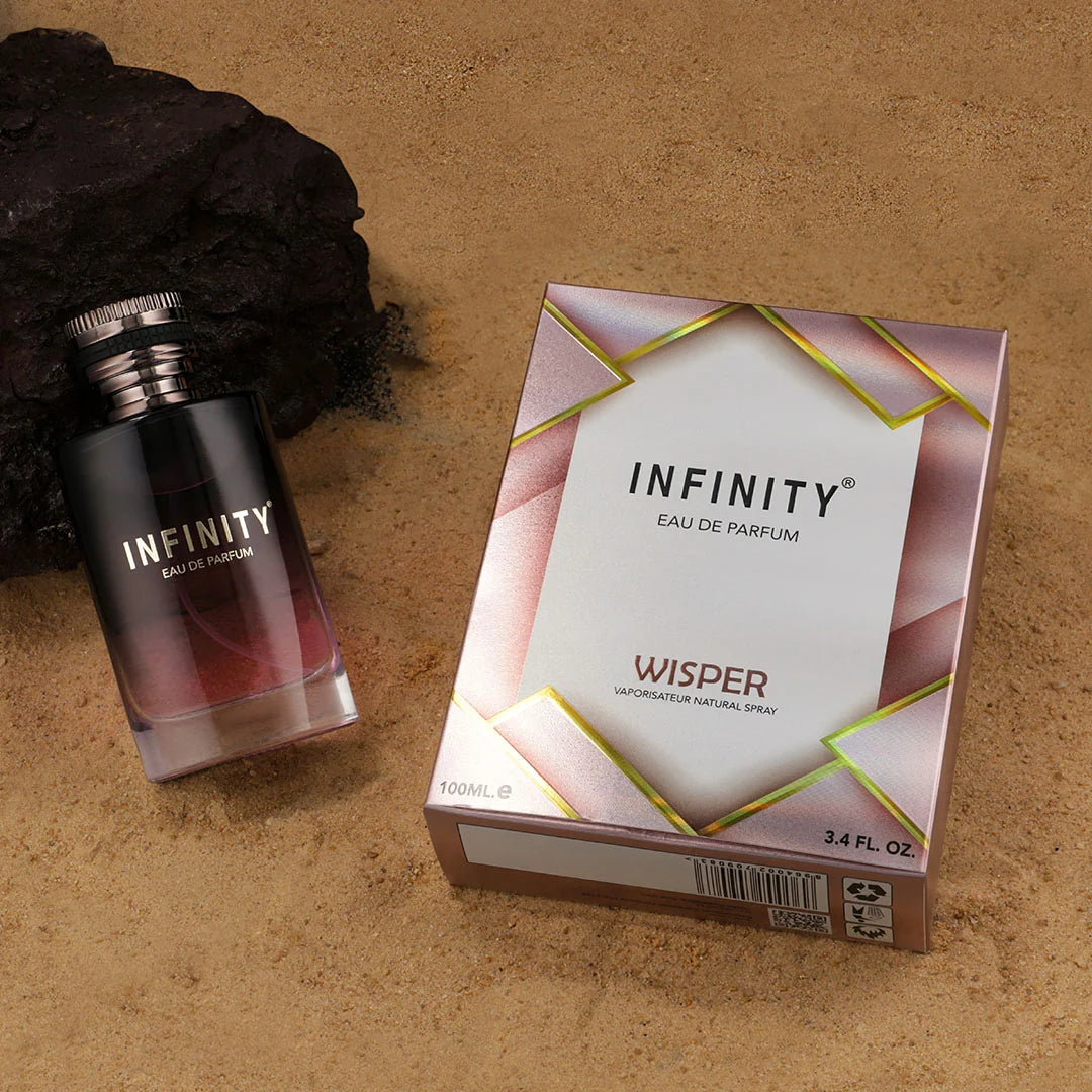 Infinity EDP (100ml) – Timeless Leather, Dark Cherry & Warm Amber Unisex Fragrance