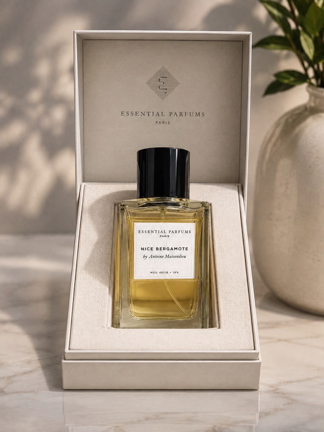 Essential Parfums Nice Bergamote Eau de Parfum 100ml (3.4 FL OZ) – Fresh Citrus Unisex Fragrance