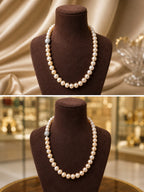 Peach Freshwater Pearl Necklace – AAA Quality, 20"