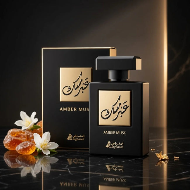 Amber Musk EDP (100ml) – Warm, Sensual & Long-Lasting Unisex Fragrance Hover Image