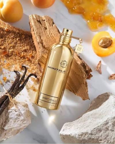 Sweet Vanilla EDP (100ml) – Creamy Madagascar Vanilla & Sun-Ripened Apricot Gourmand Fragrance Hover Image