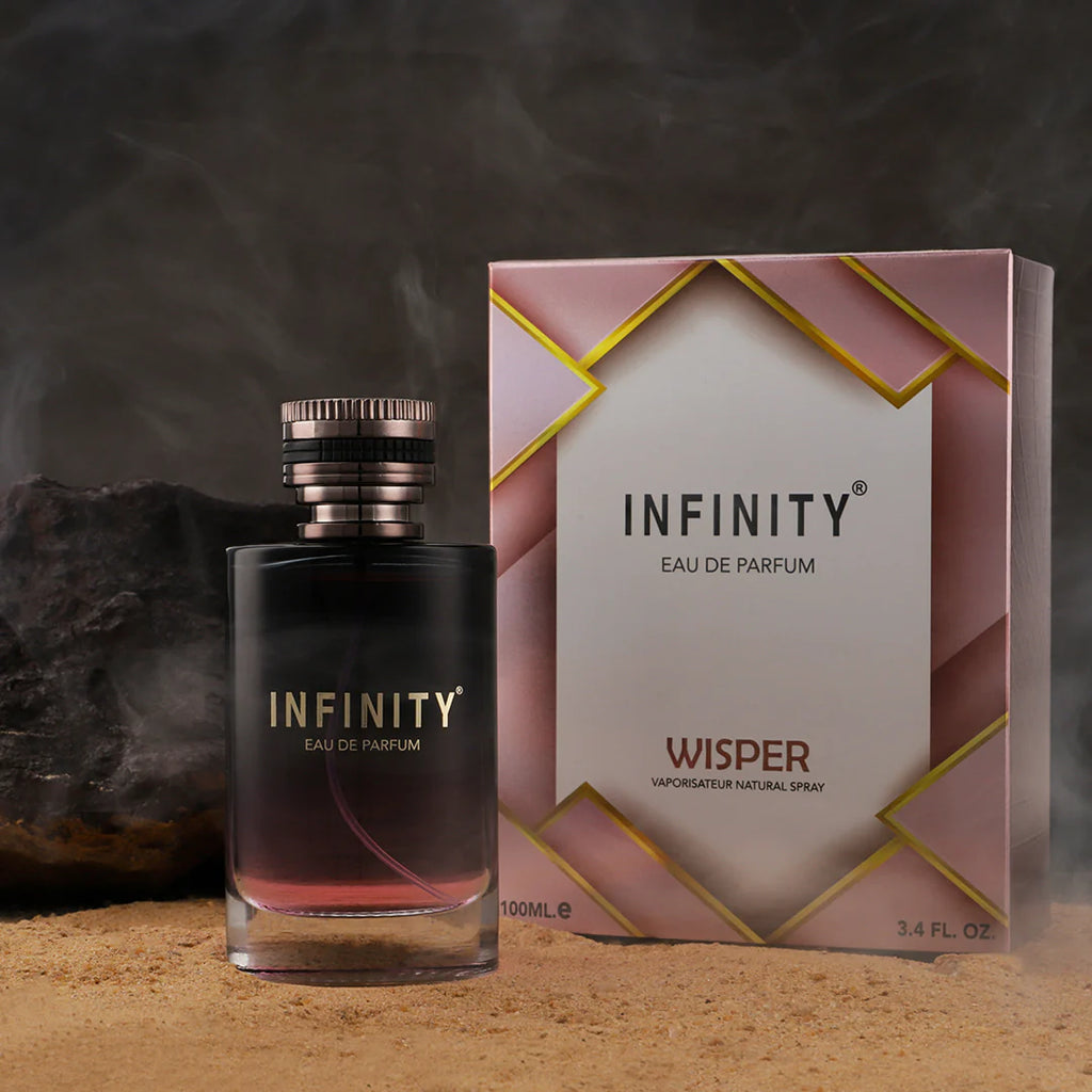 Infinity EDP (100ml) – Timeless Leather, Dark Cherry & Warm Amber Unisex Fragrance
