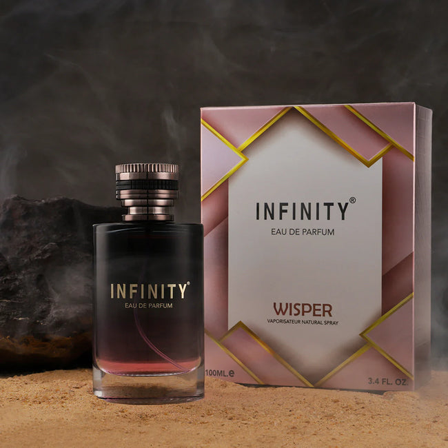 Infinity EDP (100ml) – Timeless Leather, Dark Cherry & Warm Amber Unisex Fragrance Hover Image