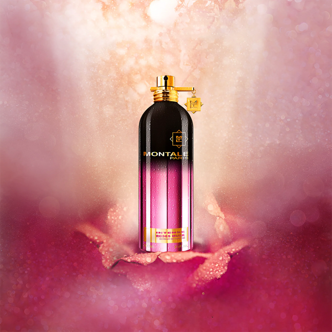 Intense Roses Musk Extrait (100ml) – Ultra-Concentrated Dewy Rose, Amber & White Musk Fragrance Hover Image