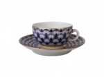 СUP WITH SAUCER 40 G COBALT NET