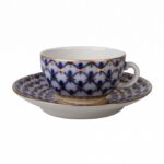 СUP WITH SAUCER 40 G COBALT NET