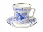 MUG WITH SAUCER LENINGRAD TROIKA
