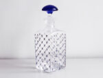 DECANTER 1000 ML COBALT NET WITH BLUE LID