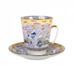 СUP WITH SAUCER MAY FROSTY EVENING