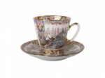 СUP WITH SAUCER BLACK COFFEE GIFTS OF THE EAST