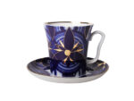 MUG WITH SAUCER LENINGRAD HELICOPTER