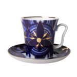 MUG WITH SAUCER LENINGRAD HELICOPTER