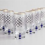 SET 6 PIECES GLASSESS FOR JUICE 300 ML COBALT NET