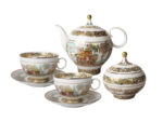 SET TEA APPLE LANDSCAPE FRIEZE 6/15