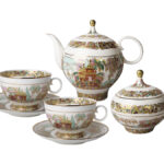SET TEA APPLE LANDSCAPE FRIEZE 6/15