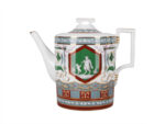 SET TEA HERALDIC ANTIQUE 6/14 - Image 3