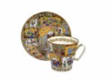 СUP WITH SAUCER BLACK COFFEE FAIRY TALE