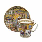 СUP WITH SAUCER BLACK COFFEE FAIRY TALE