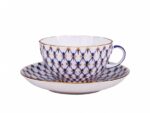 СUP WITH SAUCER TEA TULIP NET-MODERN