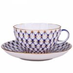 СUP WITH SAUCER TEA TULIP NET-MODERN