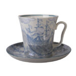 MUG WITH SAUCER LENINGRAD BRIGANTINE