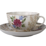 СUP WITH SAUCER TEA TULIP GOLDEN GRASS