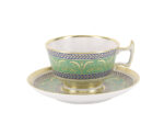 СUP WITH SAUCER TEA ALEXANDRIA GOLDEN 52