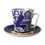 MUG WITH SAUCER LENINGRAD BELLS