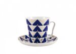 GIFT SET "KALEVALA", CUP WITH SAUCER, COBALT - Image 2