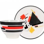 CUP WITH SAUCER APPLE * HORIZONTAL MOTION