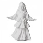 SCULPTURE FUR-TREE WHITE (BISCUIT)