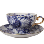 СUP WITH SAUCER TEA MARQUEE SINGING GARDEN