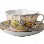 СUP WITH SAUCER TEA TULIP GOLDEN CAMOMILES