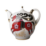 TEA POT BIG SIZE NOVGOROD RED HORSE