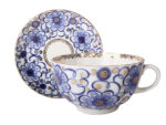 СUP WITH SAUCER TEA TULIP WINDING TWIG