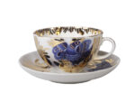 СUP WITH SAUCER TEA TULIP GOLDEN GARDEN