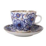 СUP WITH SAUCER COFFEE TULIP WINDING TWIG