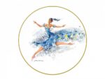 DECORATIVE PLATE 195 MM ELLIPSE FAIRY OF PLAYFULNESS