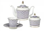 SET TEA JULIA COBALT NET 6/14