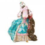 SCULPTURE LADY WITH MASK