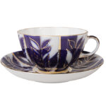 СUP WITH SAUCER TEA TULIP WINTER EVENING