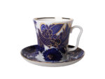MUG WITH SAUCER LENINGRAD BIRDS