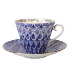 СUP WITH SAUCER TEA RADIAL FORGET ME NOT