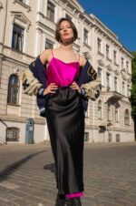 Sweet Delicacy Two-Sided Silk Skirt - Image 2
